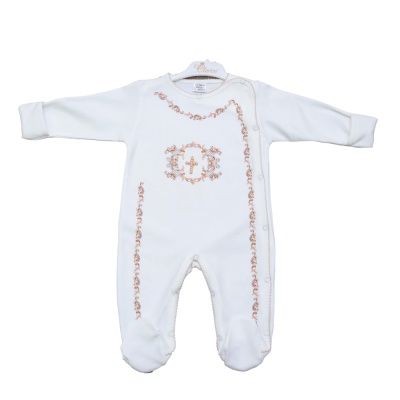 Комбинезон крестильный с принтом Clariss 632v2 1